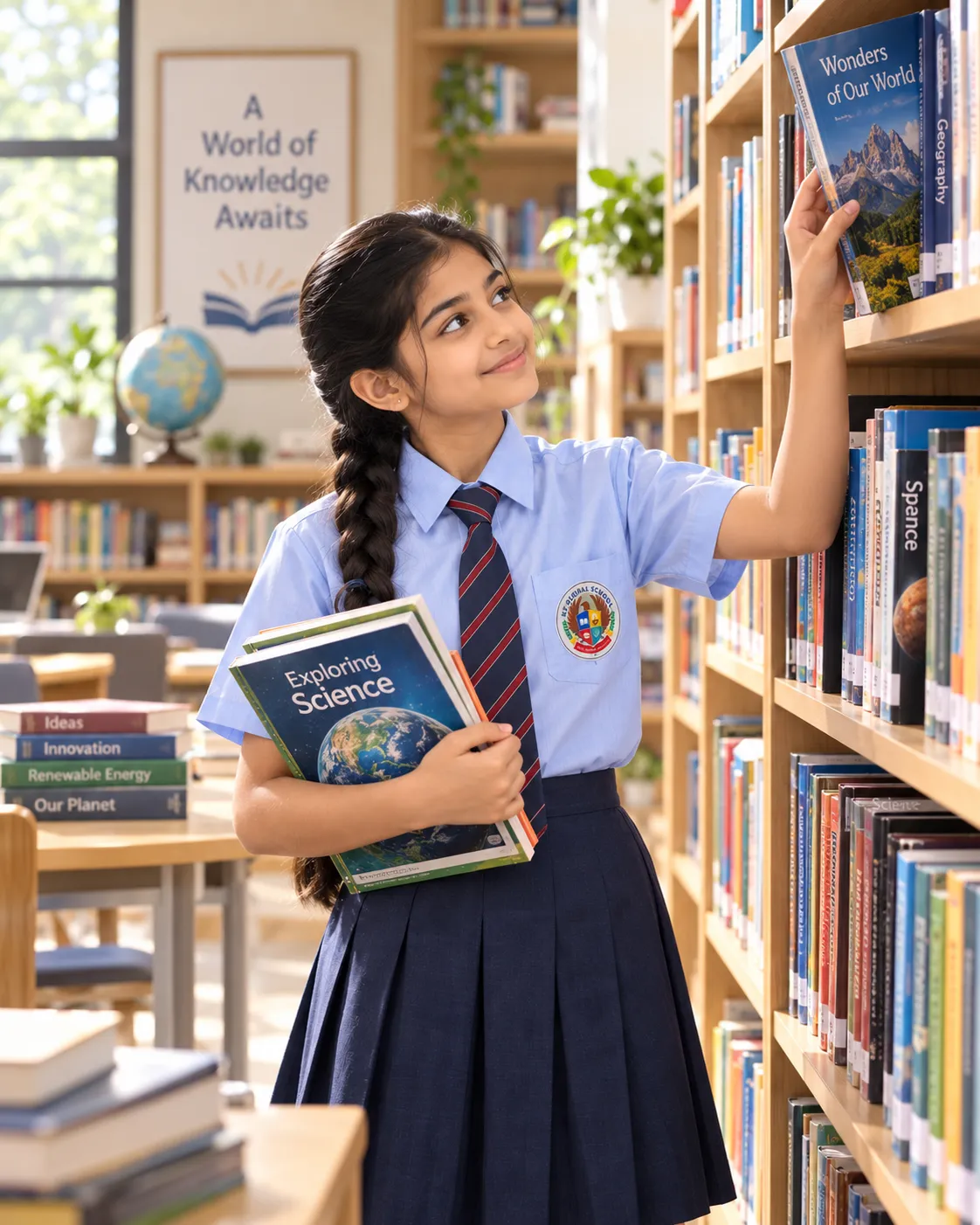 Library Encouraging Exploration